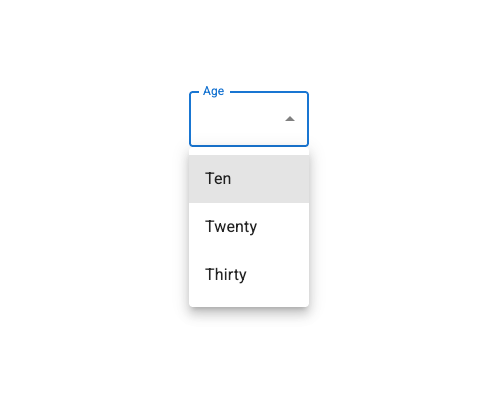 Select (Listbox) preview